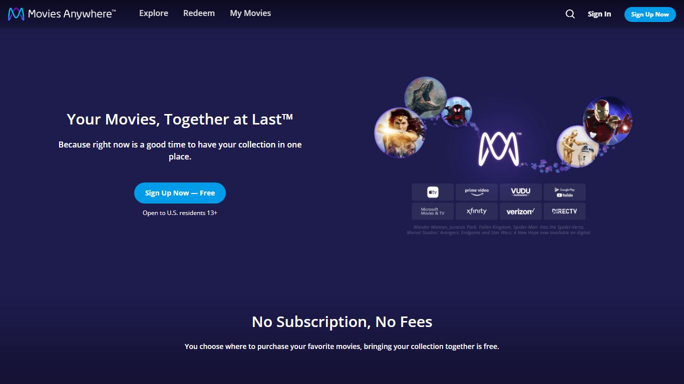 Welcome | Movies Anywhere